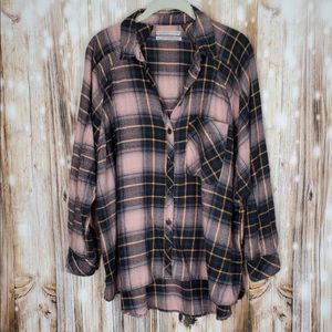 Urban outfitters oversized flannel